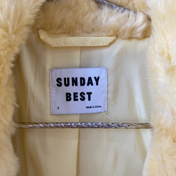 Sunday Best faux fur jacket - Picture 3 of 6